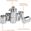 Weekly 7 Day Travel Friendly Waterproof Pill Case Container | https://www.bestnamebadges.com