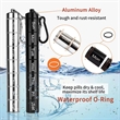 Weekly 7 Day Travel Friendly Waterproof Pill Case Container | https://www.bestnamebadges.com