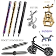 Mutifunction Decompression Magnetic Fidget  Pen | https://www.bestnamebadges.com