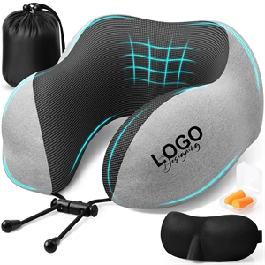 Travel Pillows with Eye Mask for Sleeping Airplane