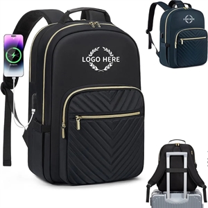 Laptop Backpack With USB Port