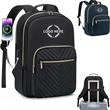 Laptop Backpack With USB Port | https://www.bestnamebadges.com