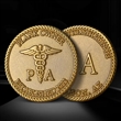 Custom Die Struck Challenge Coins - No Color | https://www.bestnamebadges.com