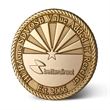 Custom Die Struck Challenge Coins - No Color | https://www.bestnamebadges.com