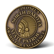 Custom Die Struck Challenge Coins - No Color | https://www.bestnamebadges.com