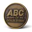 Custom Die Struck Challenge Coins - No Color | https://www.bestnamebadges.com