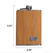 Portable Stainless Steel Flask Knife And Fork Gift Box | https://www.bestnamebadges.com