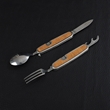 Portable Stainless Steel Flask Knife And Fork Gift Box | https://www.bestnamebadges.com