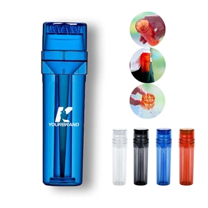 Multifunction Portable Plastic All-In-One Cigarette Grinde