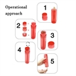 Multifunction Portable Plastic All-In-One Cigarette Grinde | https://www.bestnamebadges.com