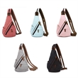 Lightweight Nylon Crossbody Backpack All-Over Printing | https://www.bestnamebadges.com