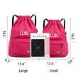 Drawstring Sports Waterproof Backpack All-Over Printing | https://www.bestnamebadges.com
