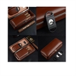 Leather portable durable Cigar box | https://www.bestnamebadges.com