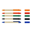 10 Pack Kraft Paper Ballpoint Pens | https://www.bestnamebadges.com