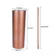 20 OZ Stainless Steel Insulation Car Cup | https://www.bestnamebadges.com