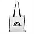 Clear Stadium Tote | https://www.bestnamebadges.com