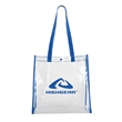 Clear Stadium Tote | https://www.bestnamebadges.com