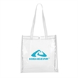 Clear Stadium Tote | https://www.bestnamebadges.com