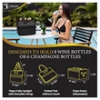 Foldable Multiuse Bottle Carrier Tote Bag | https://www.bestnamebadges.com