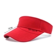In Stock Custom Cotton Sports Twill Visor | https://www.bestnamebadges.com