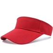 In Stock Custom Cotton Sports Twill Visor | https://www.bestnamebadges.com