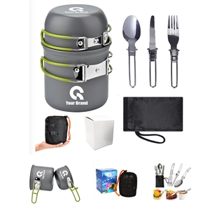 Portable Safety Multi-Purpose Outdoor Camping Pot Set