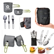 Portable Safety Multi-Purpose Outdoor Camping Pot Set | https://www.bestnamebadges.com