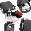 Business Anti Theft Slim Durable Backpack With Charging Port | https://www.bestnamebadges.com