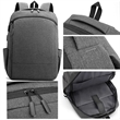 Business Anti Theft Slim Durable Backpack With Charging Port | https://www.bestnamebadges.com