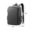 Business Anti Theft Slim Durable Backpack With Charging Port | https://www.bestnamebadges.com