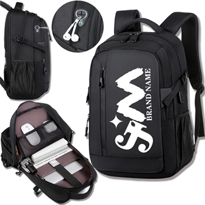 Durable Anti Theft Travel Laptop Backpack With Charging Port