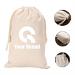 5 Pack Reusable Canvas Drawstring Bag All-Over Printing | https://www.bestnamebadges.com