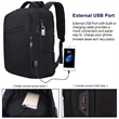 31L Anti Theft Business Travel Backpacks With Charging Port | https://www.bestnamebadges.com