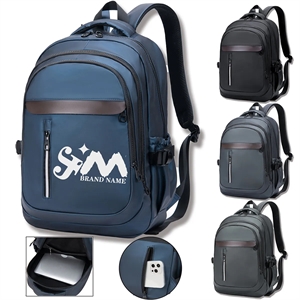 Custom Simple Anti Theft Business Durable Travel Backpack