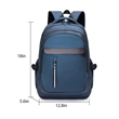Custom Simple Anti Theft Business Durable Travel Backpack | https://www.bestnamebadges.com
