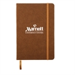 Suede Fabric Hardbound Journal Notebook | https://www.bestnamebadges.com