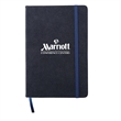 Suede Fabric Hardbound Journal Notebook | https://www.bestnamebadges.com
