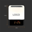 Alarm Clock Bluetooth Speaker Night Light | https://www.bestnamebadges.com