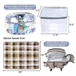 Leakproof Insulated Cooler Picnic Backpack All-Over Printing | https://www.bestnamebadges.com