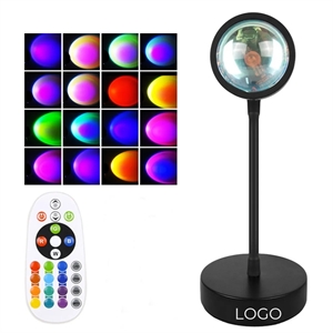 Sunset Projection Lamp with Remote 16 Colors