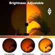 Sunset Projection Lamp with Remote 16 Colors | https://www.bestnamebadges.com