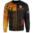100% Cotton Full Color Pigmented Digital Print Sweatshirt | https://www.bestnamebadges.com