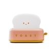 Cute Desk Decor Toaster Lamp Kawaii Night Light | https://www.bestnamebadges.com
