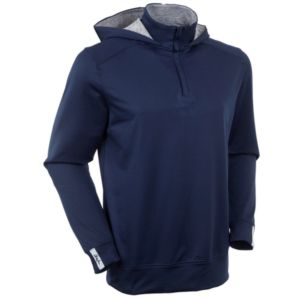Bobby Jones Men's Performance Scorecard 1/4 Zip L/S Hoodie
