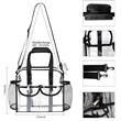 Waterproof Stadium Transparent Clear Tote Bags | https://www.bestnamebadges.com