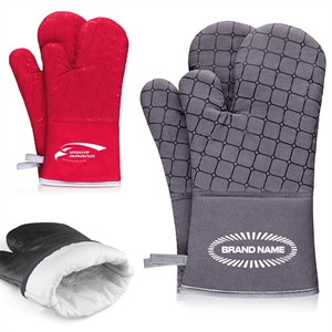 In Stock Oven Kitchen Mitts High Heat Resistant Glove