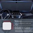 2 PC Auto Windshield Sun Shade | https://www.bestnamebadges.com