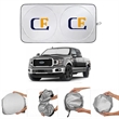Automotive Square Sun Shade | https://www.bestnamebadges.com