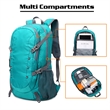 40L Lightweight Packable Travel Hiking Backpack Daypack | https://www.bestnamebadges.com