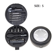 Industries Multi Tool Gift Set in Tire Shape Case | https://www.bestnamebadges.com